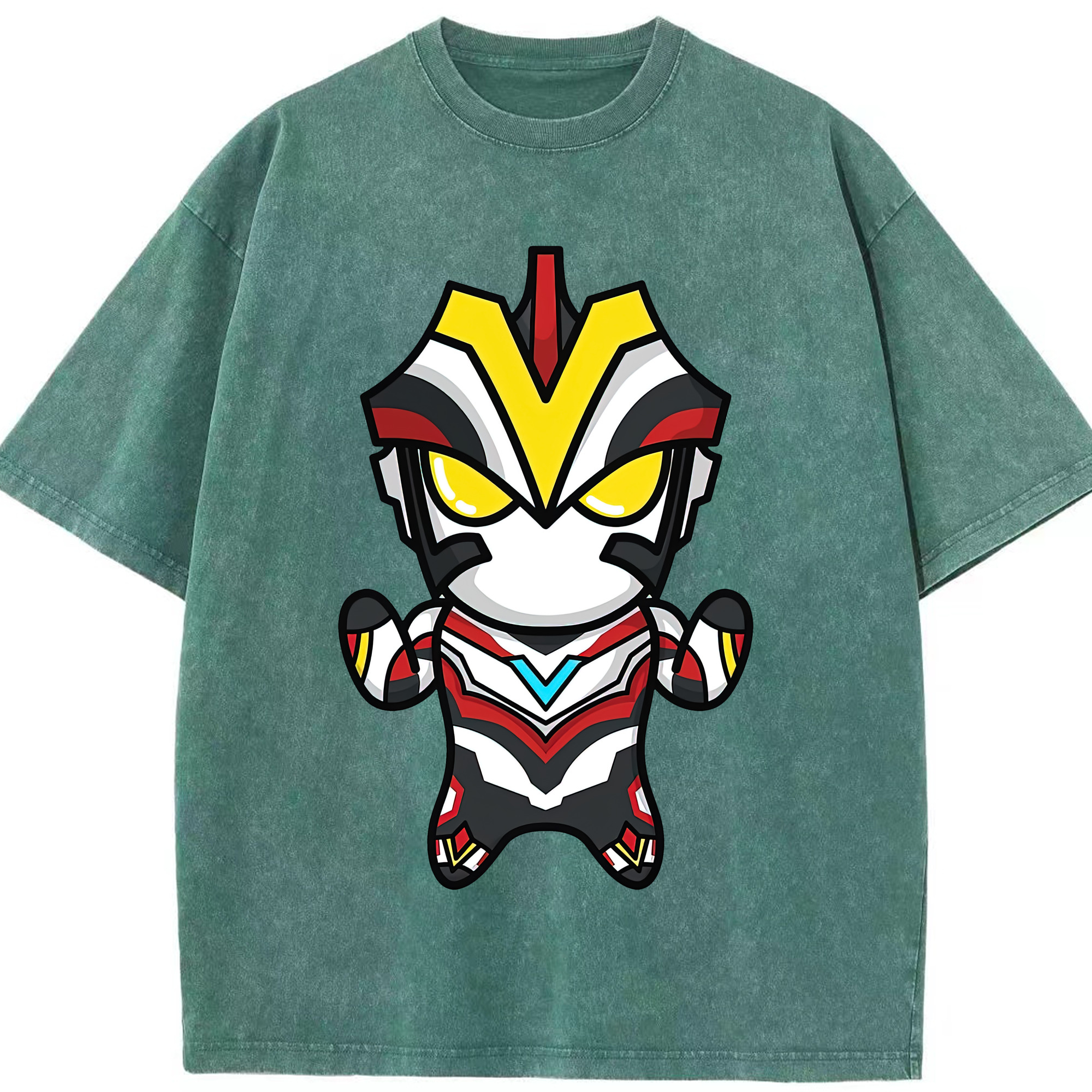 （画像用） ウルトラマン Ultraman 綿100% ヴィンテージ風 半袖Tシャツ（フロントプリント）